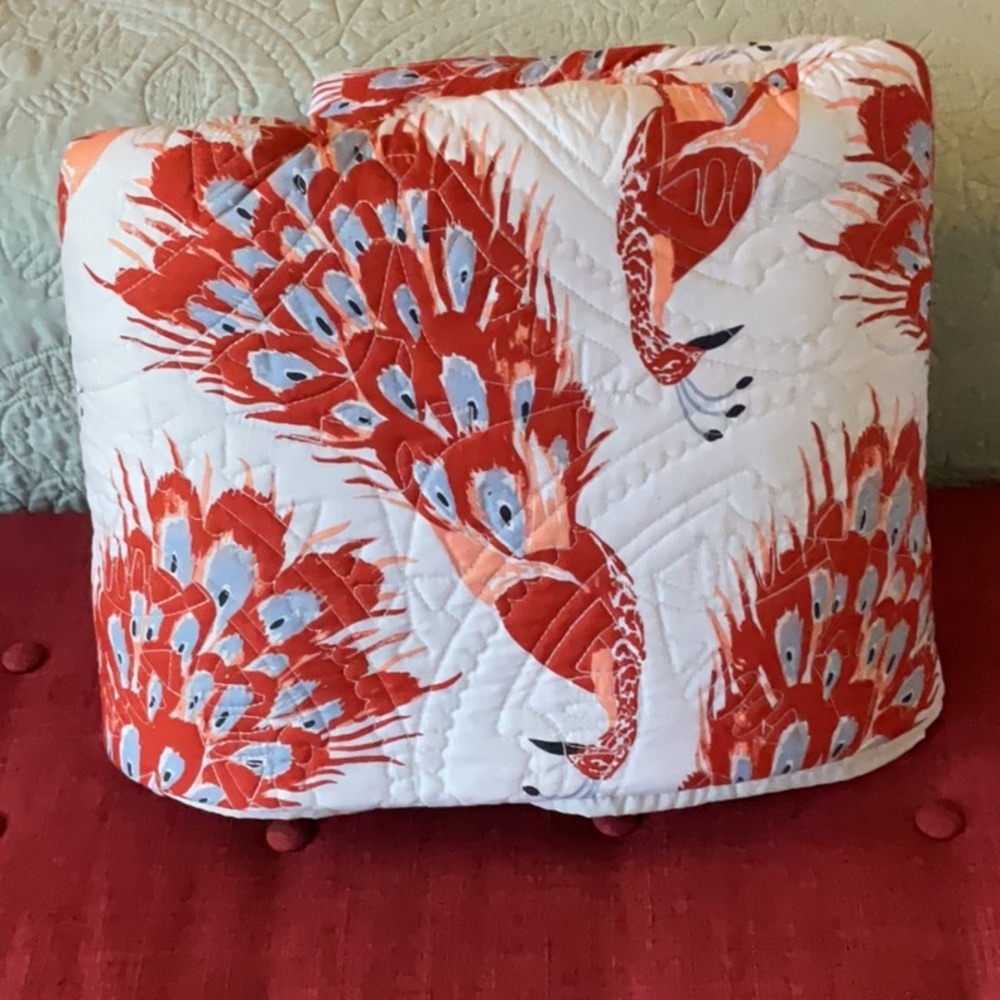 NWOT Opalhouse Medallion Stitch Peacock Quilt Size Full/Queen